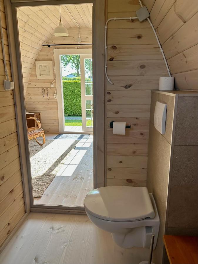 Lodge, Een Super Knus Tiny House, Nabij Vaarwater En Haven! Belt-Schutsloot Exterior photo