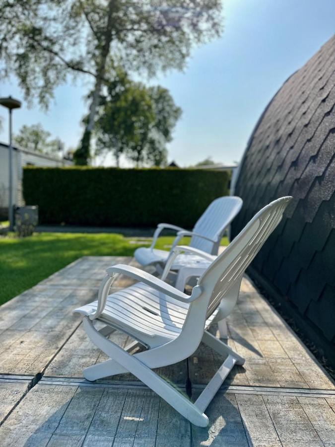 Lodge, Een Super Knus Tiny House, Nabij Vaarwater En Haven! Belt-Schutsloot Exterior photo