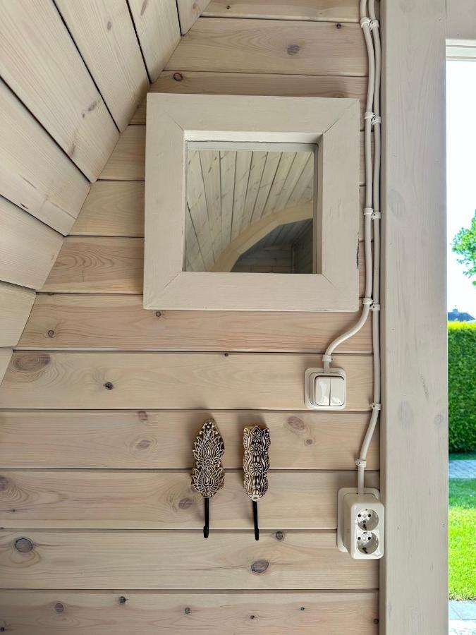 Lodge, Een Super Knus Tiny House, Nabij Vaarwater En Haven! Belt-Schutsloot Exterior photo